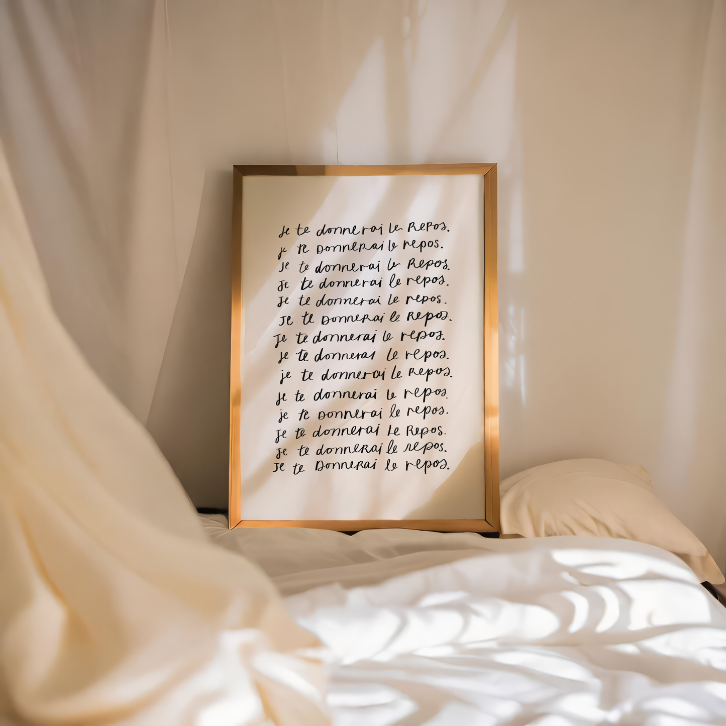 Je te donnerai le repos