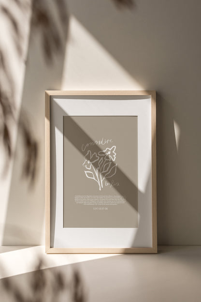 Considère les lis ~ Luc 12:27-28