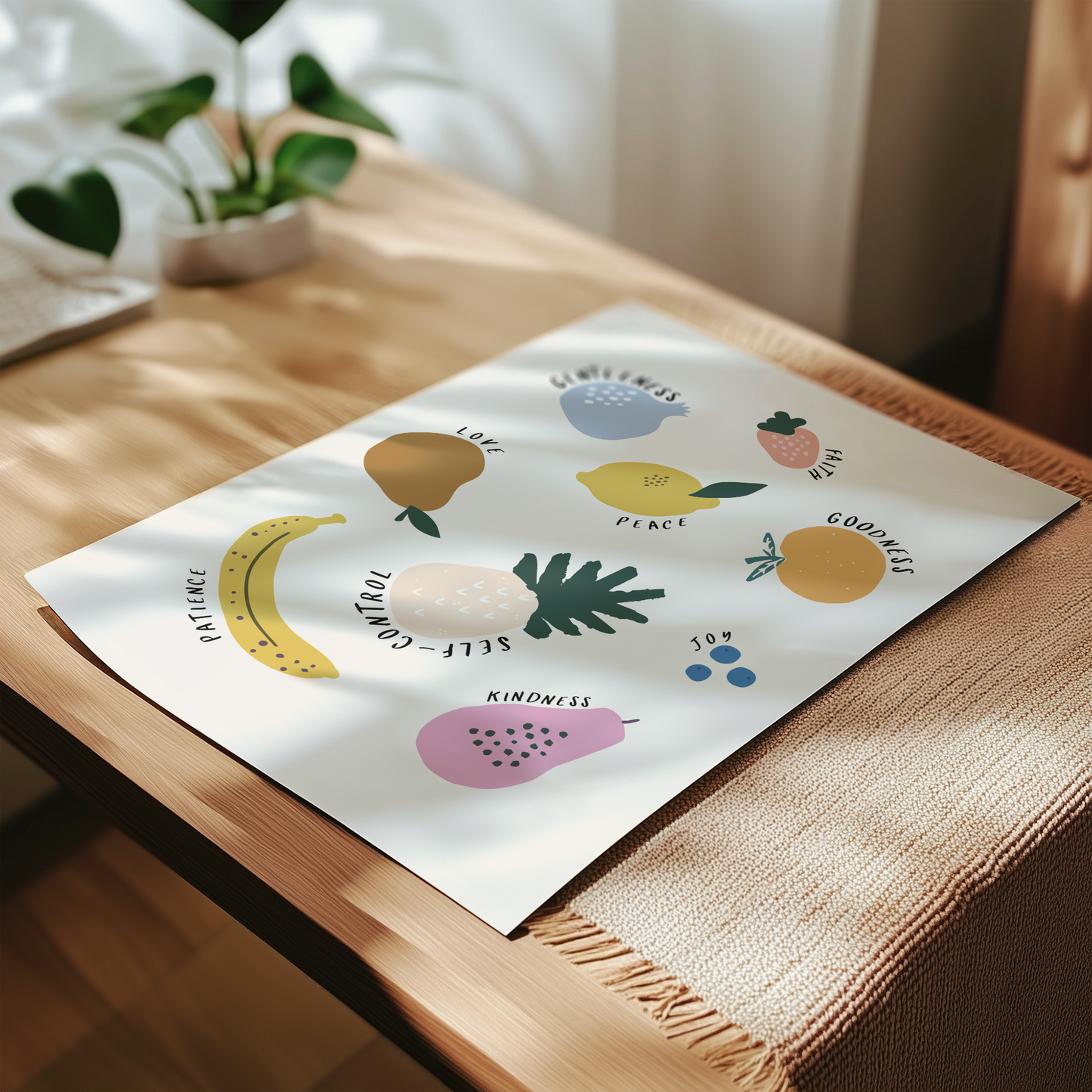 Fruit of the Spirit Print ~ Galatians 5:22-23