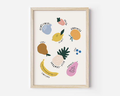 Fruit of the Spirit Print ~ Galatians 5:22-23