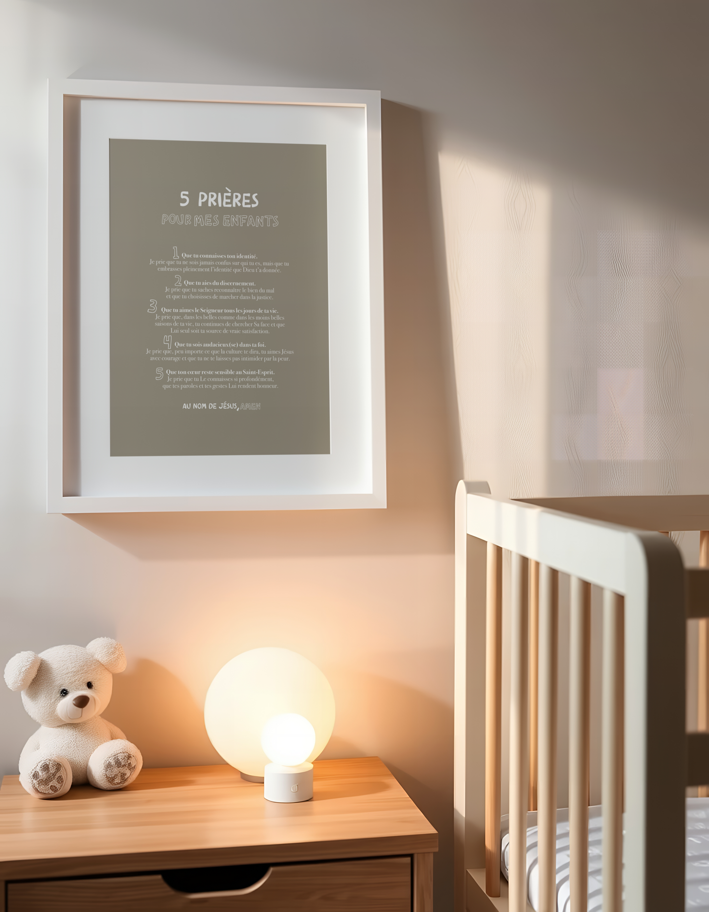 5 prières pour mes enfants