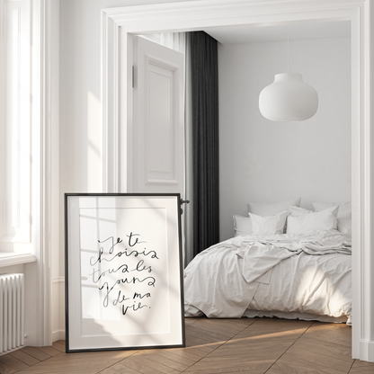 Je te choisis tous les jours de ma vie