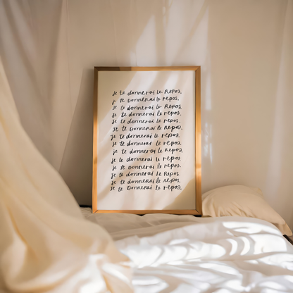 Je te donnerai le repos